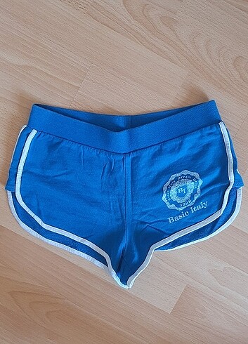 m Beden mavi Renk Vintage Mini Şort (S olur) - Basic Italy