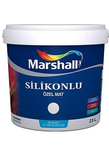 Marshall Silikonlu Duvar Boyası 3.5KG (2.5L)