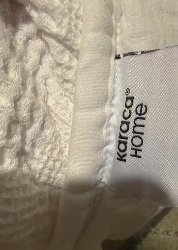 Karaca Home Perios Çift Kişilik Beyaz Nakışlı Yatak Örtüsü - Görsel 8