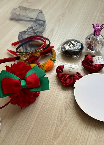 Renkli Çocuk Saç Aksesuarları Seti - Görsel 5