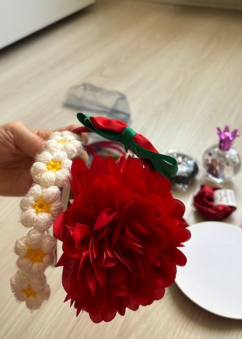 Renkli Çocuk Saç Aksesuarları Seti - Görsel 4