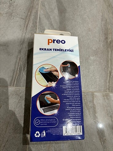 Ekran temizleyıcı