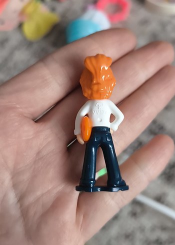 Turuncu Saçlı Mini Aksiyon Figürü