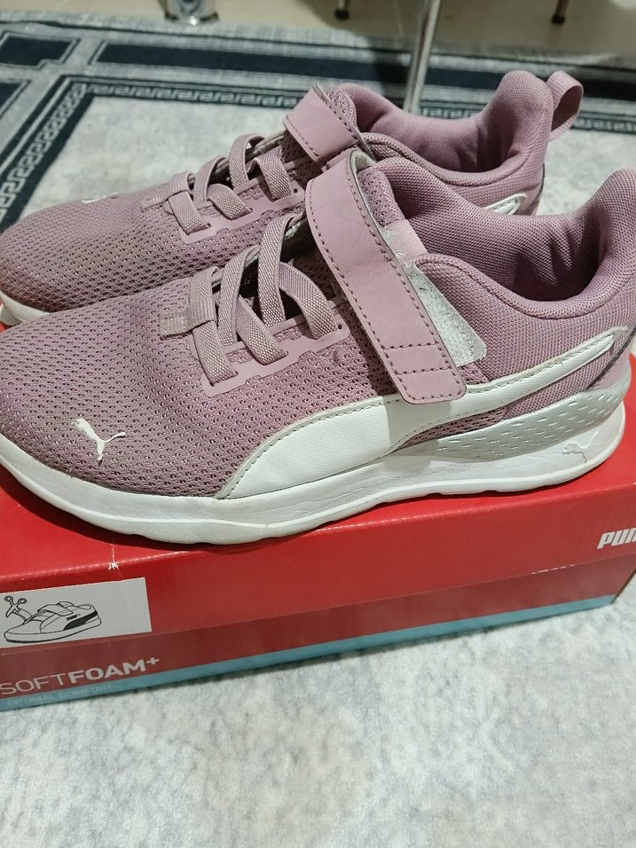 Puma Pembe Kız Çocuk Spor Ayakkabı - Görsel 3