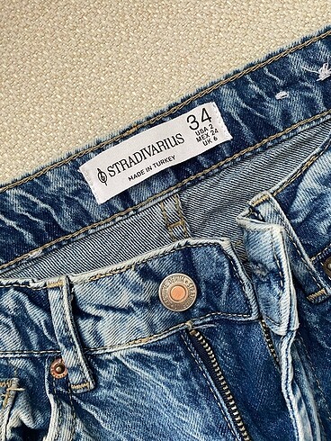 xs Beden mavi Renk D98 stradivarius jean