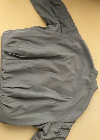 s Beden Yeşil Fermuarlı Bomber Ceket