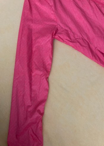 s Beden pembe Renk Adidas Pembe Kapüşonlu Fermuarlı Kadın Ceket/Yağmurluk