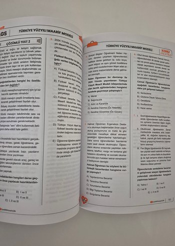 AGS Türkiye Yüzyılı Maarif Modeli Soru Bankası - Görsel 3