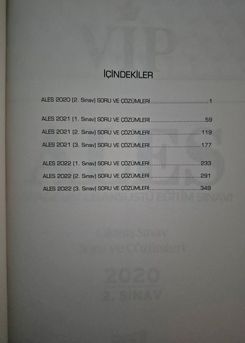 ALES ÇIKMIŞ SORULAR KİTABI - Görsel 7
