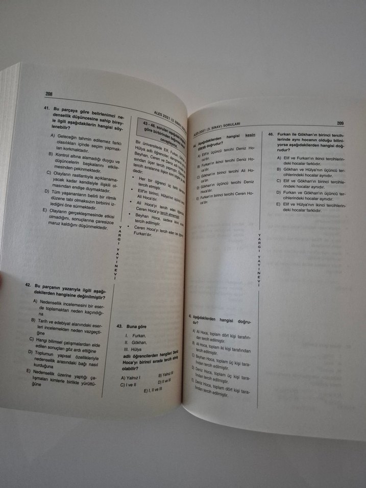 ALES ÇIKMIŞ SORULAR KİTABI - Görsel 2