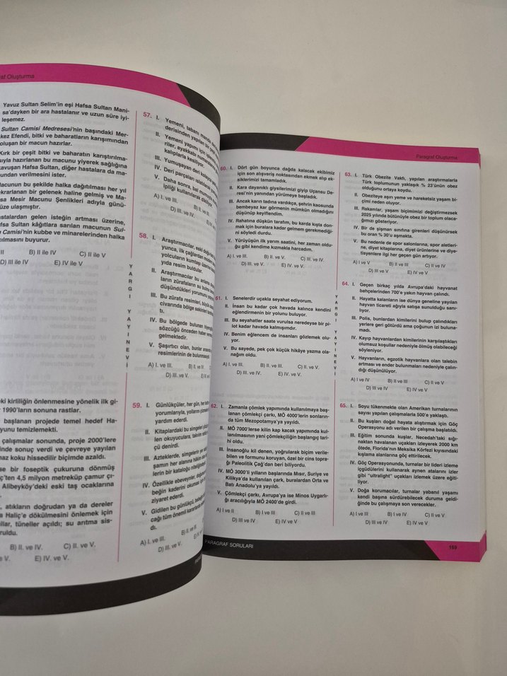 PARAGRAF ÇIKMIŞ SORULAR - Görsel 2