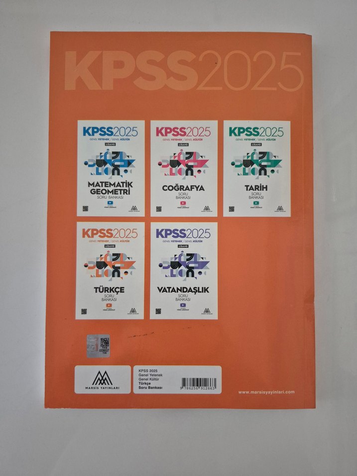 KPSS 2025 Türkçe Soru Bankası Lisans - Görsel 3