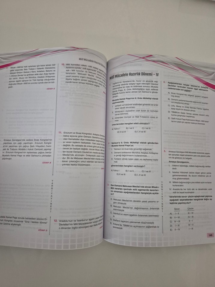 2025 MEB AGS Tarih Soru Bankası Tamamı Çözümlü - Görsel 2