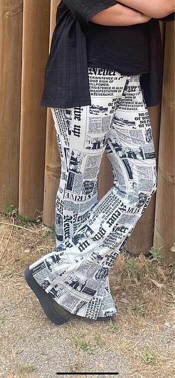 İspanyol paça pantolon