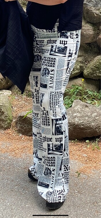 Sheinside İspanyol paça pantolon