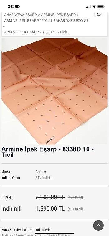 Armine esarp
