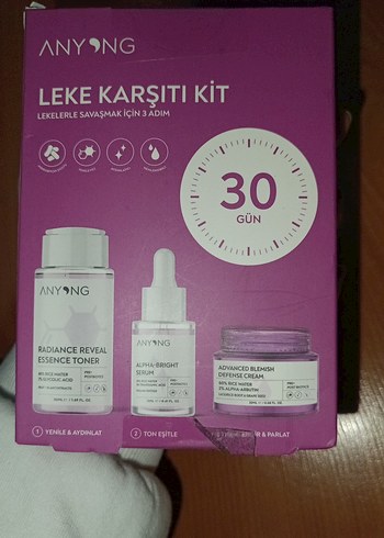 Anyong Even Skin Tone Kit - 30 Günlük Cilt Bakımı - Görsel 2