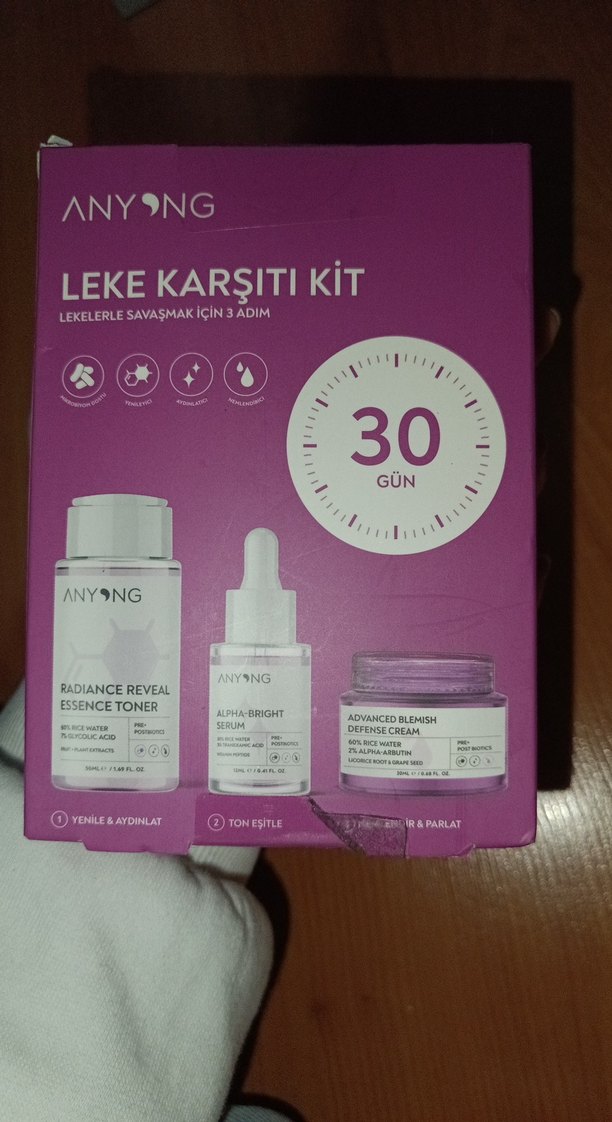 Anyong Even Skin Tone Kit - 30 Günlük Cilt Bakımı - Görsel 2