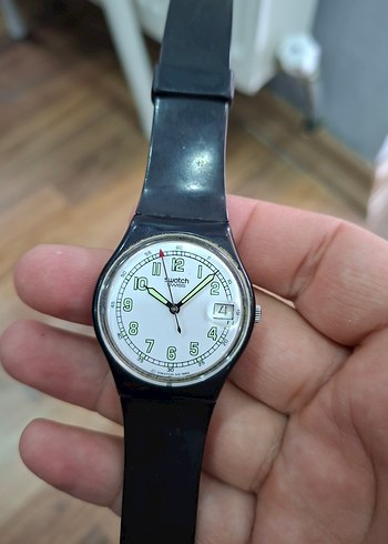 Renkli Kadranlı swatch Vintage Saat - Görsel 5