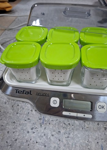 Tefal Yeşil ve Gri Yoğurt ve Ekmek Yapma Makinesi - Görsel 7
