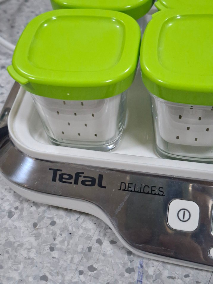 Tefal Yeşil ve Gri Yoğurt ve Ekmek Yapma Makinesi - Görsel 3