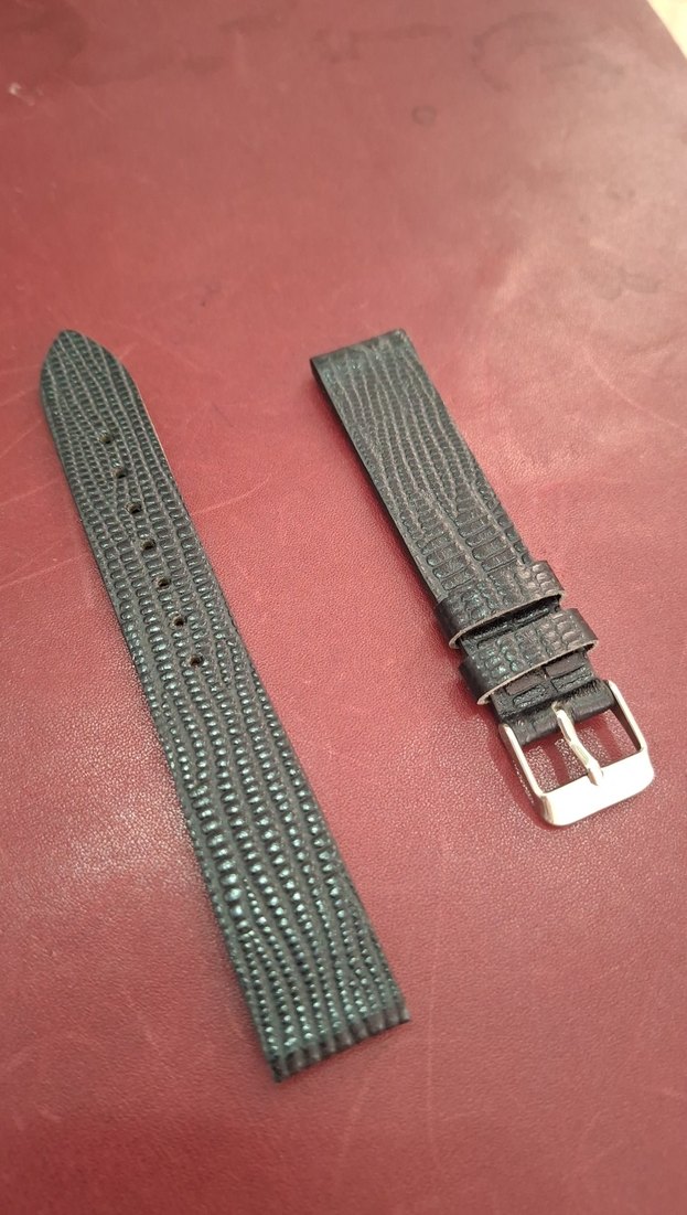 Kahverengi Vintage Erkek Saat Kayışı - Görsel 2