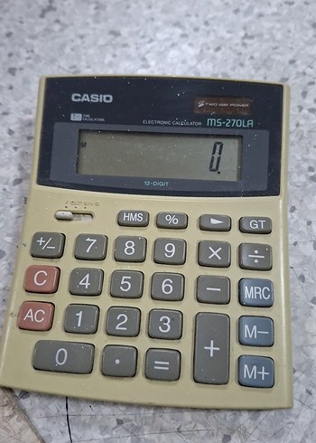 Camel Renkli Casio Hesap Makinesi MS-270LA - Görsel 4