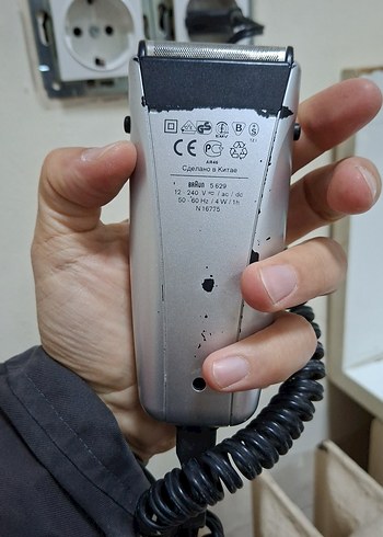 Braun 3615 Gri Elektrikli Traş Makinesi - Görsel 4