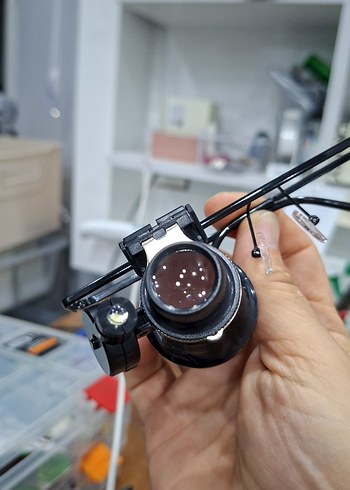 Renkli Siyah Mini Dürbün - Görsel 3