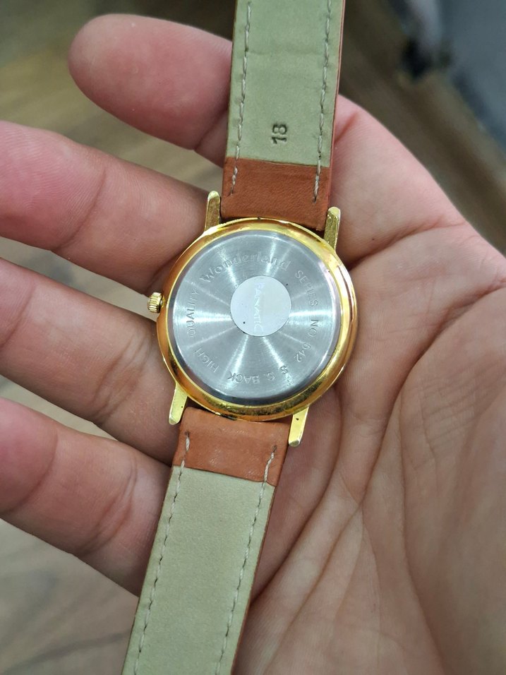 Bej Kayışlı saat. özel uretim - Görsel 3