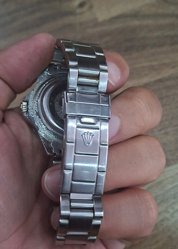 Rolex Erkek Klasik Beyaz Saat - Görsel 3