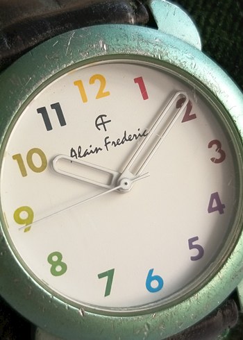Alain Frank Paris retro saat - Görsel 6