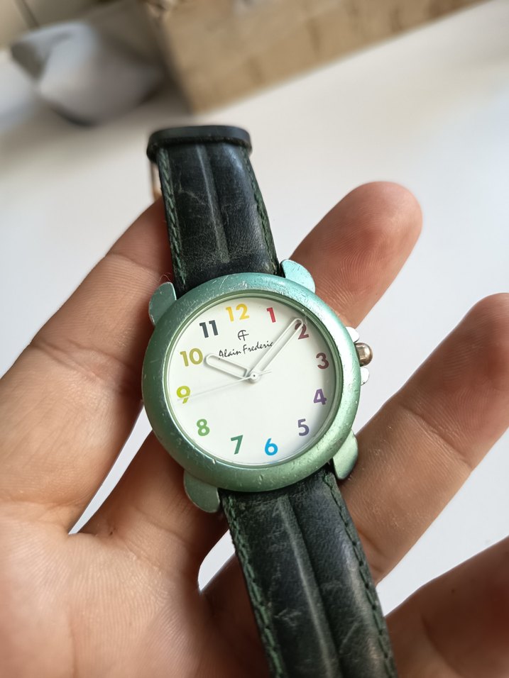 Alain Frank Paris retro saat - Görsel 3