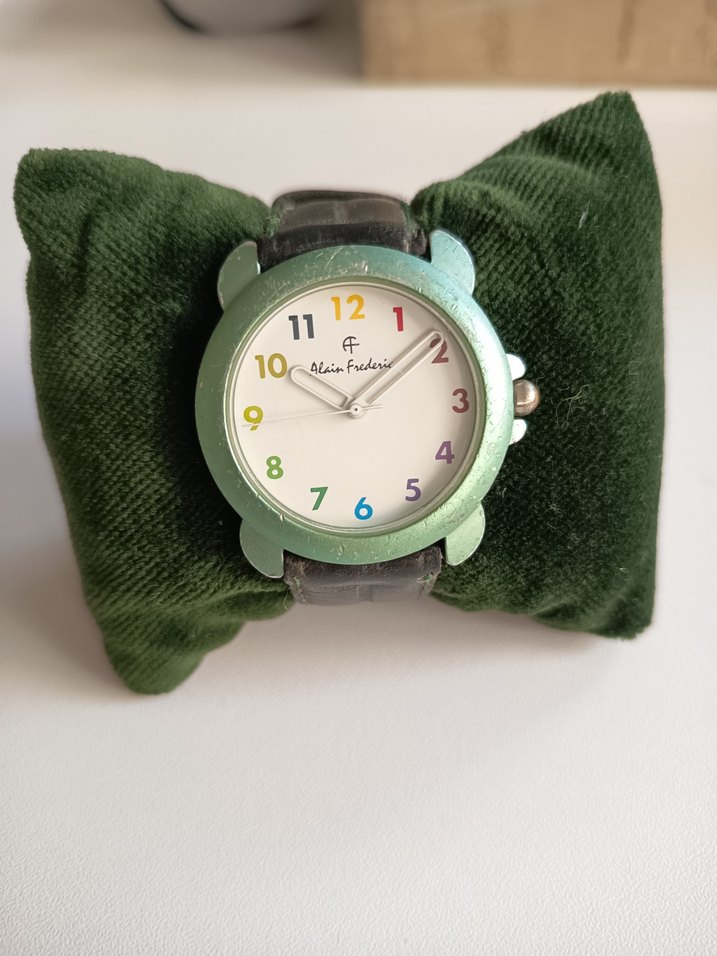 Alain Frank Paris retro saat - Görsel 5