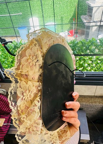 Dantel Detaylı Kadın Maskesi - Görsel 9