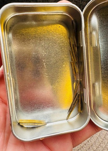 Parlak Altın Renkli Tırnak Bakım Klipsleri - Görsel 2