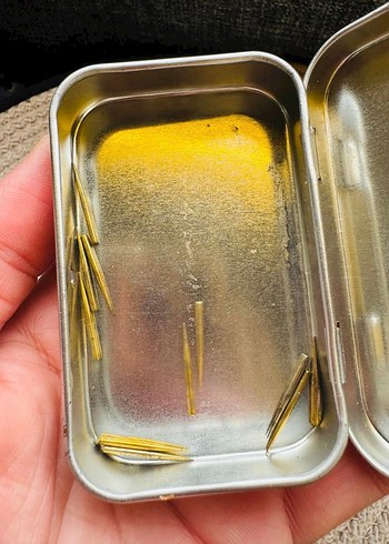 Parlak Altın Renkli Tırnak Bakım Klipsleri - Görsel 3