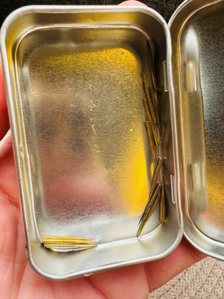 Parlak Altın Renkli Tırnak Bakım Klipsleri - Görsel 2