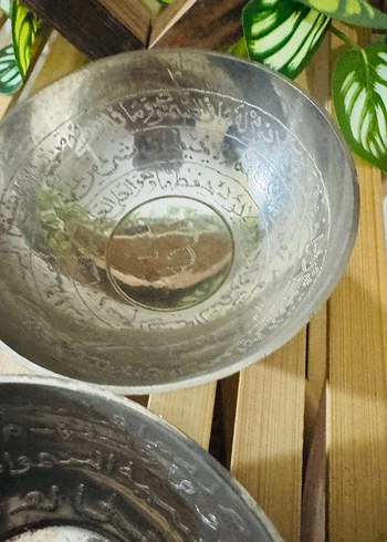 Altın Renkli Gri Bağlama Desenli Tabak Seti - Görsel 5