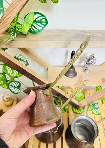 Bakır Cezve Seti - Görsel 7