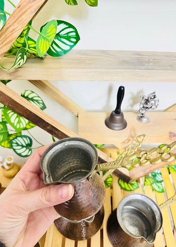 Bakır Cezve Seti - Görsel 8