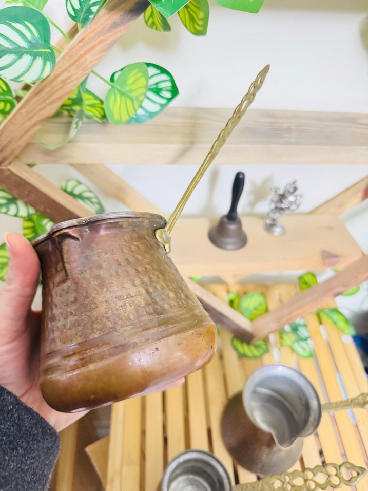 Bakır Cezve Seti - Görsel 5