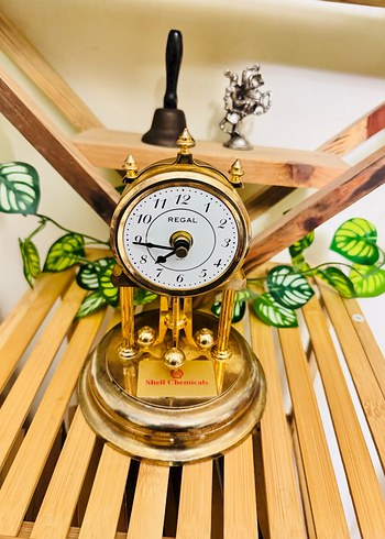 Altın Renkli Regal Masa Saati - Görsel 3
