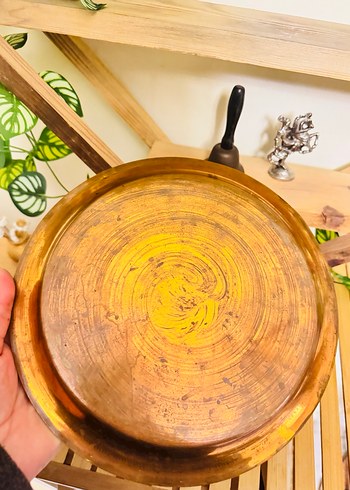 Bej Parlak Düz Desensiz Tabak - Görsel 4