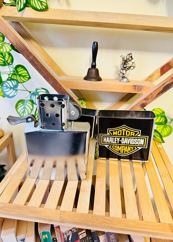 Harley-Davidson Siyah Parlak Çakmak - Görsel 9