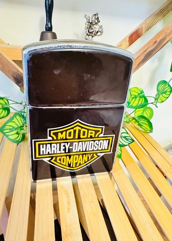 Harley-Davidson Siyah Parlak Çakmak - Görsel 8