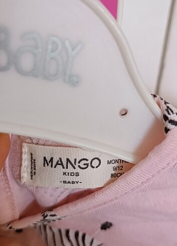 Mango Kids Kız bebek sweatshirt 