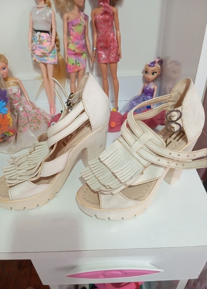 Platform topuk ayakkabı  - Görsel 4