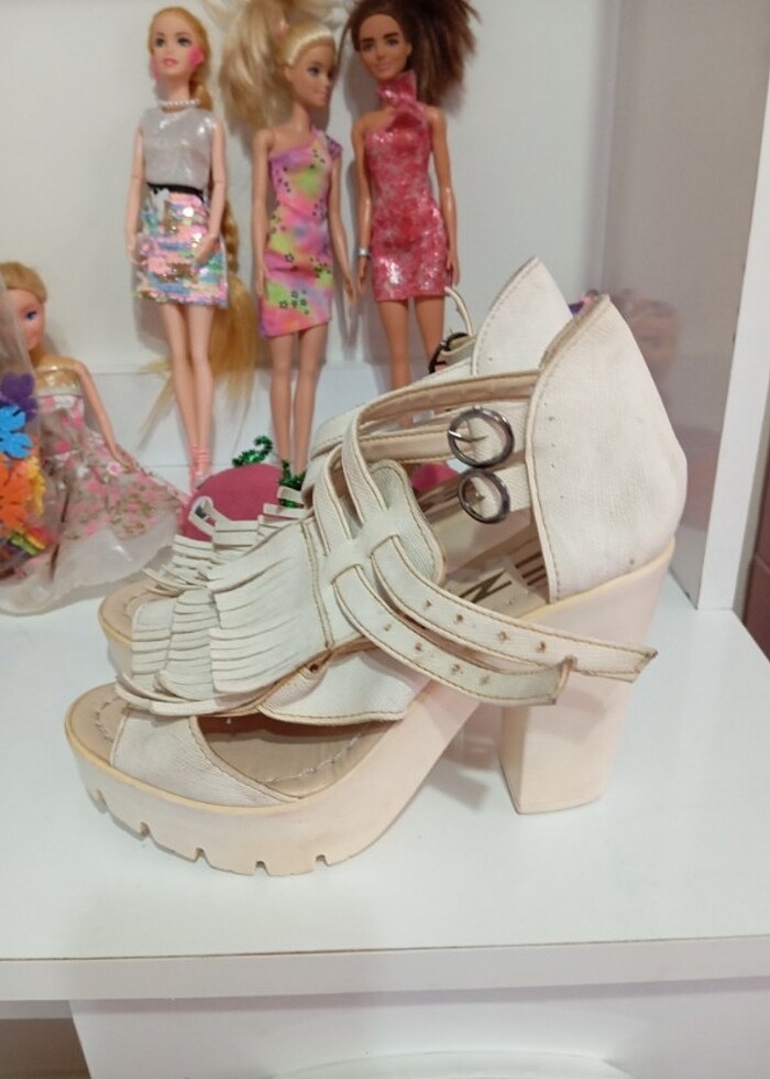 Platform topuk ayakkabı  - Görsel 5