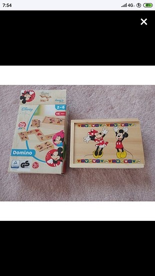 rezervedir almayin !Disney ahşap Domino taşları